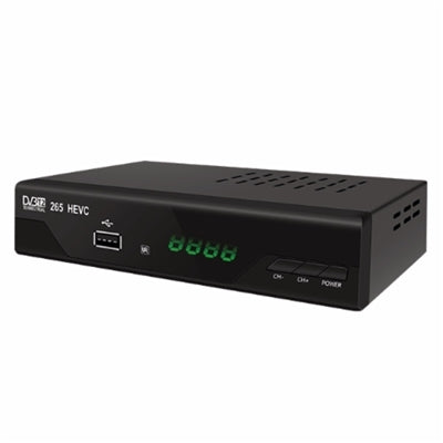 DECODER ENCORE EN-DVBT2 DIGITALE TERRESTRE DVB-T2 HD MPEG-2/4 H.264/5 HDMI USB [EN-DVBT2]