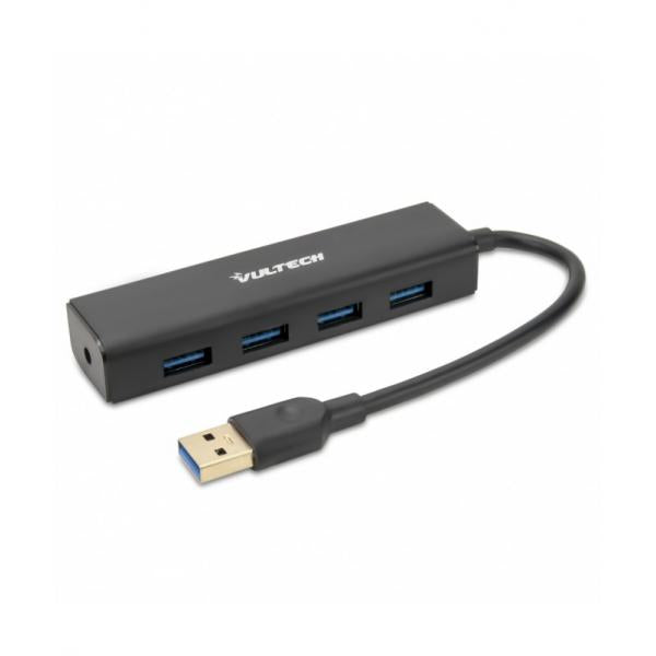 VULTECH HUB 4 PORTE USB 2.0 HU-04USB3 USB 3.0 5 Gbps [HU-04USB3]