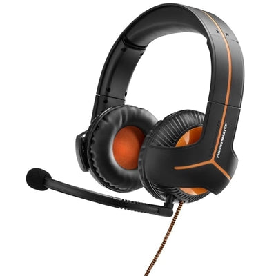 CUFFIA CON MICROFONO GAMING THRUSTMASTER 4060088 MOD. Y-350CPX 7.1 PER PC-PS4-MAC-XBOX-NINTENDO DIFFUSORI 60mm NERO/ARANCIO []