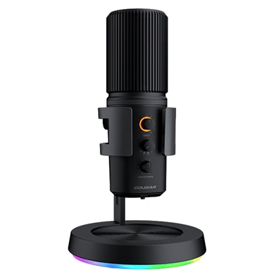 MICROFONO DA STUDIO COUGAR 3H500MK3B SCREAMER-X RGB SAMPLE/Bit Rate 48Khz/16bit RISPOSTA FREQ. 20Hz-20Khz SENSITIVITA -45+/-3dB [3H500MK3B]