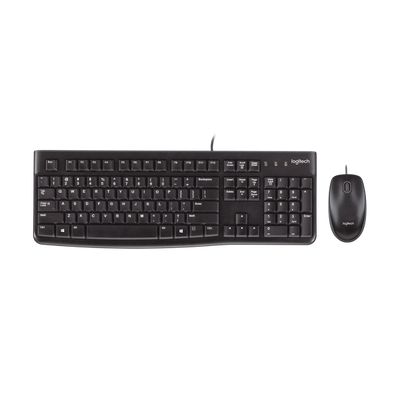 Logitech MK120 Wired Keyboard and Mouse Combo - QWERTY US [920-002562]