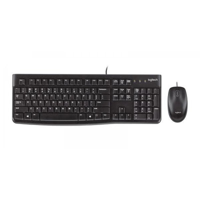 Logitech MK120 Wired Keyboard and Mouse Combo - QWERTY US [920-002562]