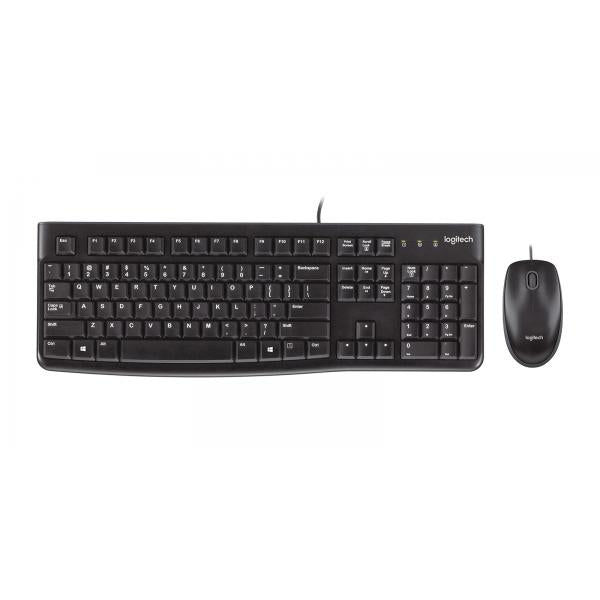 Logitech MK120 Wired Keyboard and Mouse Combo - QWERTY US [920-002562]