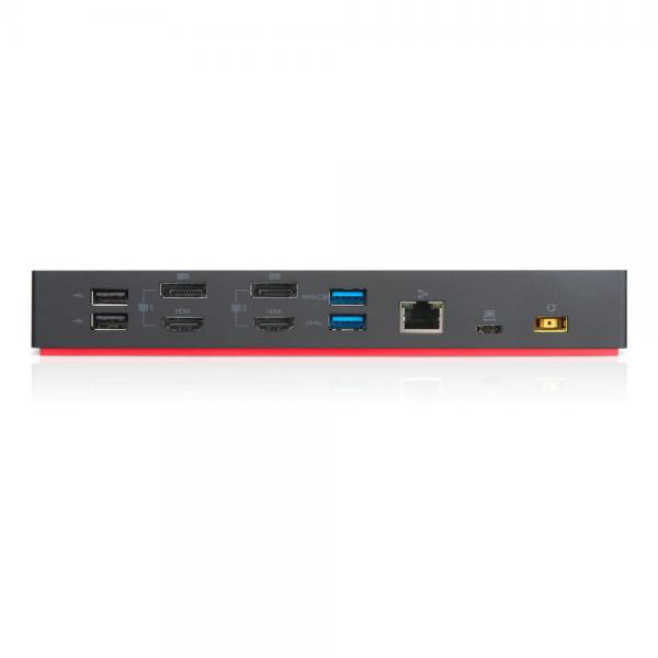 Lenovo 40AF0135UK replicatore di porte e docking station per laptop Cablato USB 3.2 Gen 1 (3.1 Gen 1) Type-C Nero [40AF0135UK]