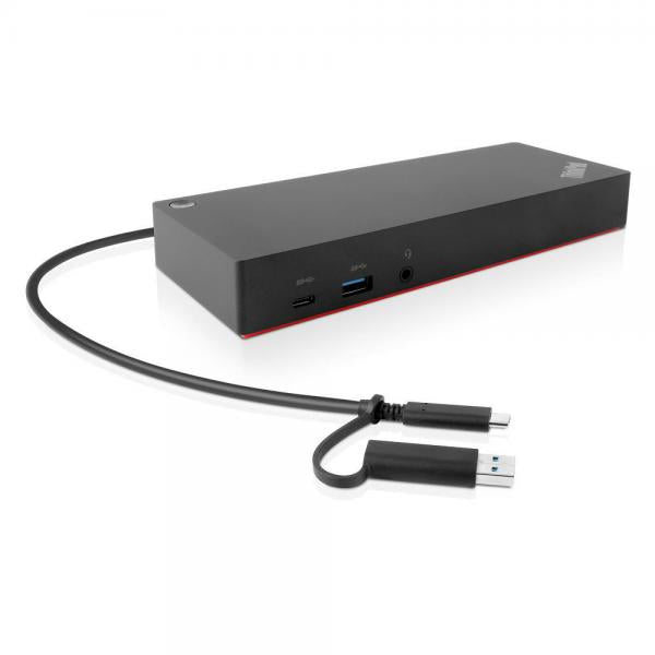 Lenovo 40AF0135UK replicatore di porte e docking station per laptop Cablato USB 3.2 Gen 1 (3.1 Gen 1) Type-C Nero [40AF0135UK]