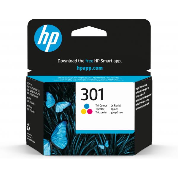 HP CART INK COLORE 301 PER DJ1000/2000 TS [CH562EE]