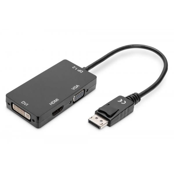 Digitus DisplayPort 3in1 Adapter / Converter [AK-340418-002-S]