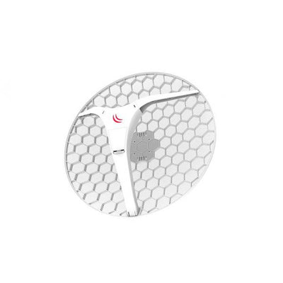 MikroTik, RBLHG, 5HPnD, XL4pack (LHG XL HP5 with 27dBi 5GHz antenna, Dual Chain High Power 802.11an wireless [RBLHG-5HPnD-XL4pack]