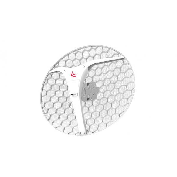 MikroTik, RBLHG, 5HPnD, XL4pack (LHG XL HP5 with 27dBi 5GHz antenna, Dual Chain High Power 802.11an wireless [RBLHG-5HPnD-XL4pack]
