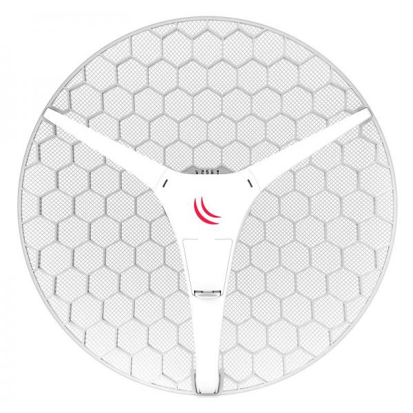 MikroTik, RBLHG, 5HPnD, XL4pack (LHG XL HP5 with 27dBi 5GHz antenna, Dual Chain High Power 802.11an wireless [RBLHG-5HPnD-XL4pack]