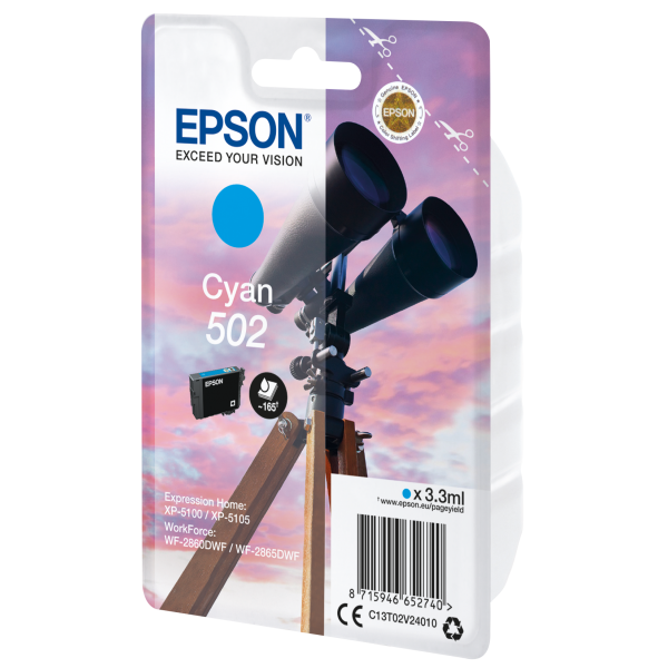 T02V24020 INK 502 CIANO BL STD [C13T02V24020]
