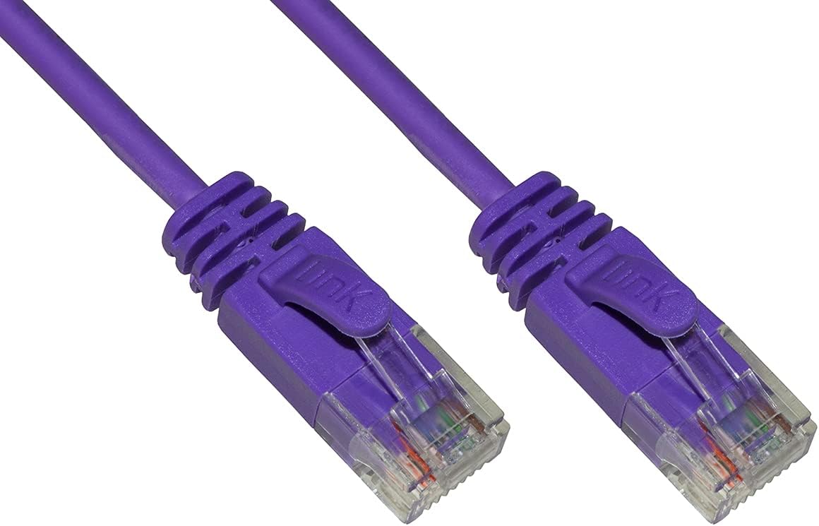 CAVO RETE CATEGORIA 6 UTP COLORE VIOLA MT 2 SLIM [LK6U020VIS]