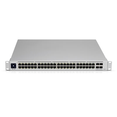 SWITCH 48P PoE LAN GIGABIT UBIQUITI USW-PRO-48-POE Gen2 600W config. con ril.aut. PoE+8023at e PoE++802.3bt - 2P SFP+ [USW-Pro-48-POE-EU]