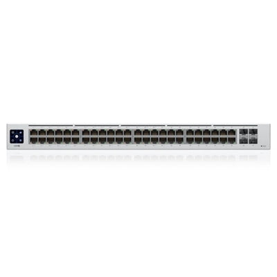 Ubiquiti UniFi USW-48-POE-EU switch di rete Gestito Gigabit Ethernet (10/100/1000) Supporto Power over Ethernet (PoE) Argento [USW-48-POE-EU]