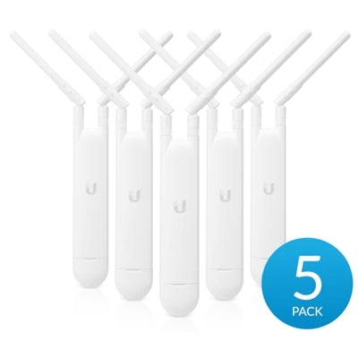 Ubiquiti 5x Unifi AC Mesh 867 Mbit/s Bianco Supporto Power over Ethernet (PoE) [UAP-AC-M-5]