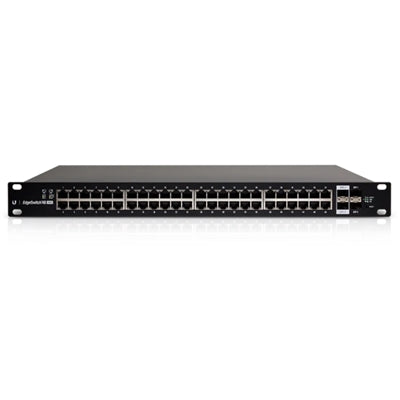SWITCH 48P LAN UBIQUITI EdgeSwitch ES-48-500W PoE+ 2P SFP+ 2P SFP MANAGED [ES-48-500W EU]