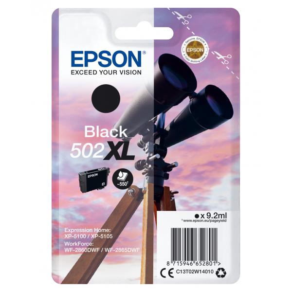 EPSON CART INK NERO BINOCOLO 502XL [C13T02W14010]