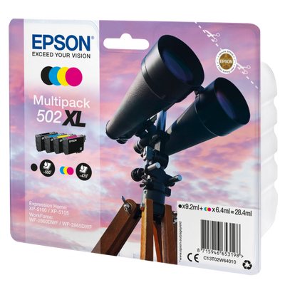 T02W64010 MULTIPACK 4 COL.502XL [C13T02W64010]