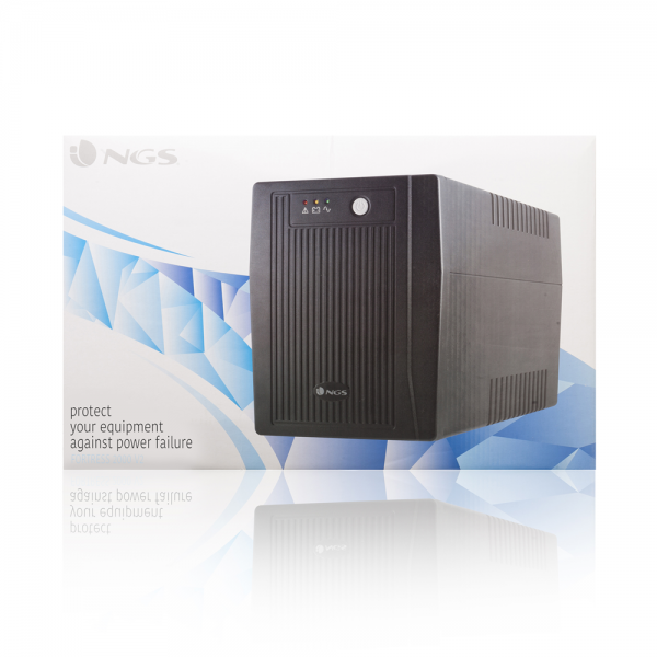 NGS FORTRESS 2000 V2 OFF LINE UPS 900W - AVR SCHUKO PLUG x 4 [FORTRESS2000V2]