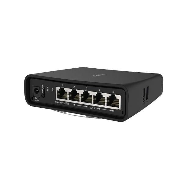 MikroTik, RBD52G, 5HacD2HnD, TC with 716MHz CPU, 128MB RAM, 5 x Gbit LAN, [RBD52G-5HacD2HnD-TC]