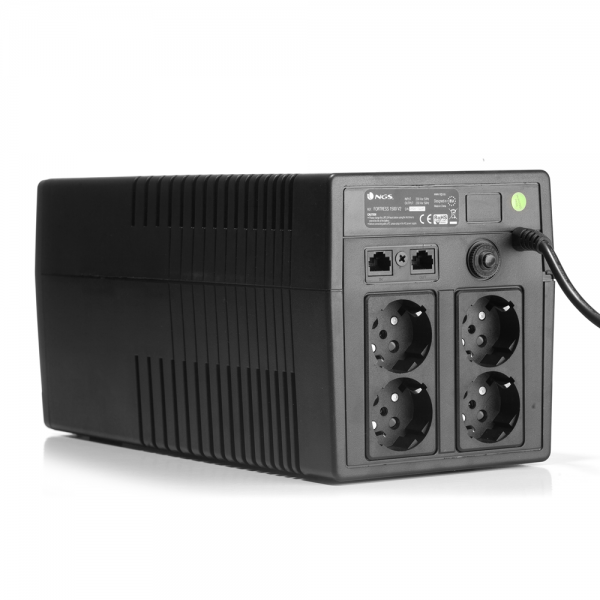 NGS FORTRESS 1500 V2 OFF LINE UPS 720W AVR SCHUKO PLUG x 4 [FORTRESS1500V2]