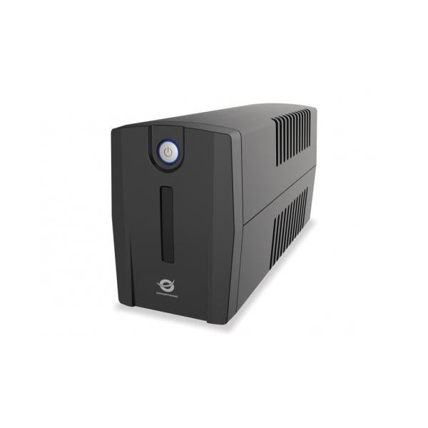 Conceptronic 850VA 480W UPS - IEC x 4 - HID USB - RJ45 In/Out - AVR [ZEUS02E]