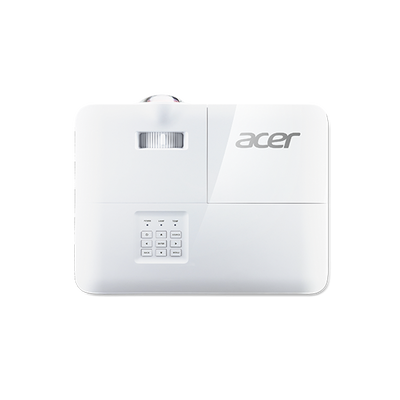 Acer S1286H - XGA DLP Projector - 1024x768 - 3500 ANSI Lumens - White [MR.JQF11.001]