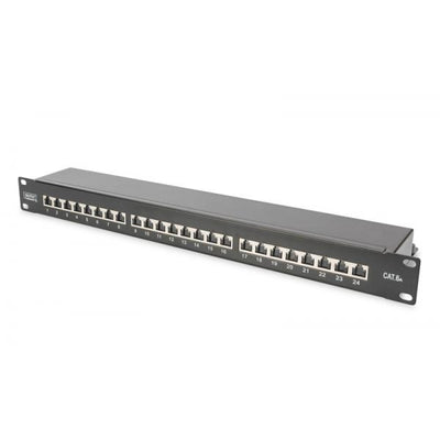 Digitus CAT 6A Patch Panel - shielded - 1U - 24-port [DN-91624S-EA-B]