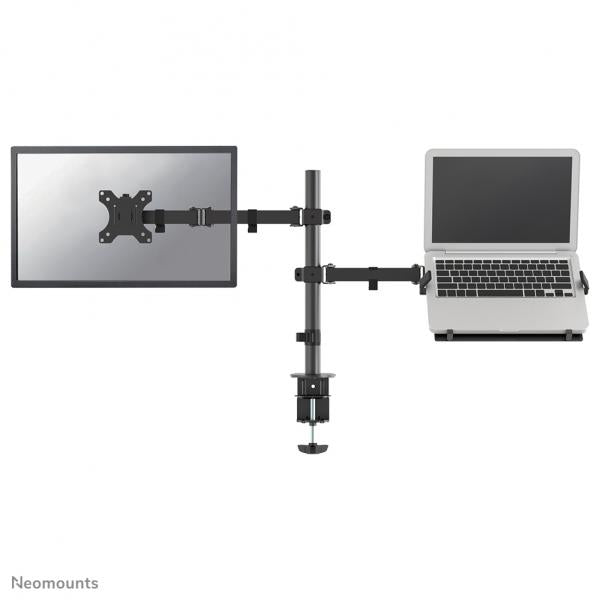 Neomounts FPMA-D550NOTEBOOK Braccio per monitor con supporto per laptop 10-32" [FPMA-D550NOTEBOOK]