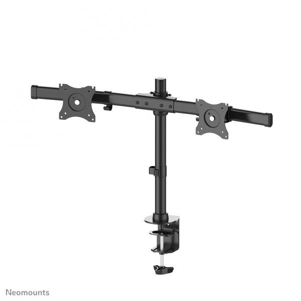 Neomounts Dual Crossbar Monitor Arm - 10-27inch - 0-10 kg/screen - Black [FPMA-DCB100DBLACK]