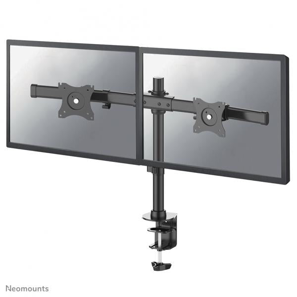 Neomounts Dual Crossbar Monitor Arm - 10-27inch - 0-10 kg/screen - Black [FPMA-DCB100DBLACK]