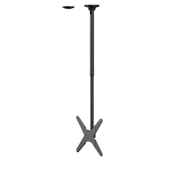 Neomounts FPMA-C340BLACK Supporto monitor/TV a soffitto 32-75" - alt. 106-156 cm [FPMA-C340BLACK]