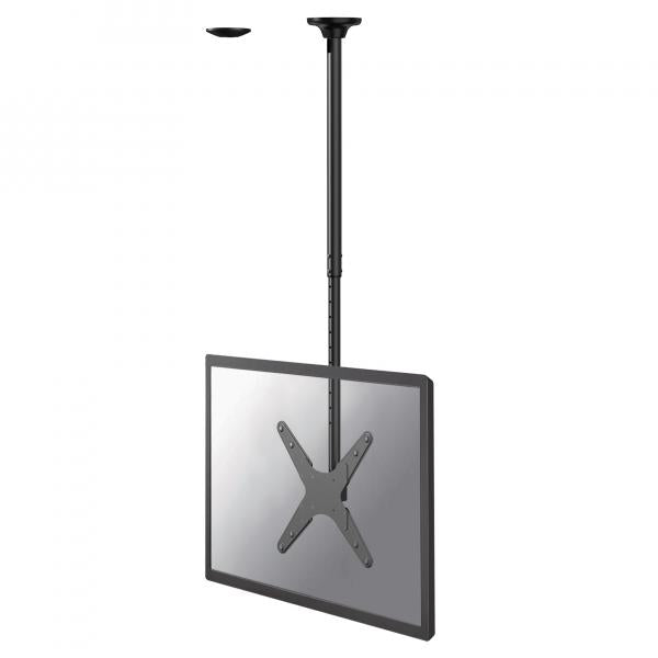 Neomounts FPMA-C340BLACK Supporto monitor/TV a soffitto 32-75" - alt. 106-156 cm [FPMA-C340BLACK]