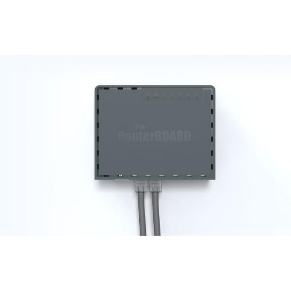 MikroTik, hEX S, hEX S with Dual Core 880MHz MHz CPU, 256MB RAM, 5 Gigabit LAN ports, SFP, USB [RB760iGS]