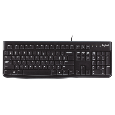 Logitech K120 Wired Keyboard - QWERTY US [920-002508]