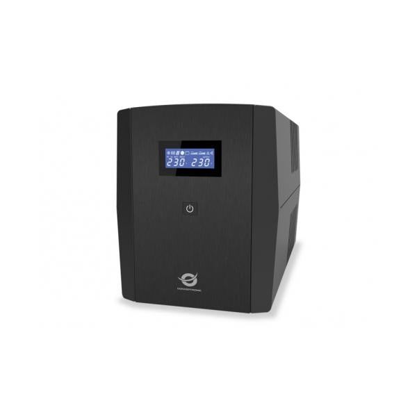 Conceptronic 1200VA 720W UPS - IEC x 6 - HID USB - RJ45 In/Out - AVR [ZEUS03E]