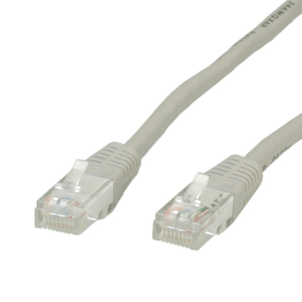 VALUE CAVO UTP PATCHCORD CAT.6 CLASS E, GRIGIO, 0.5M [21.99.0900]