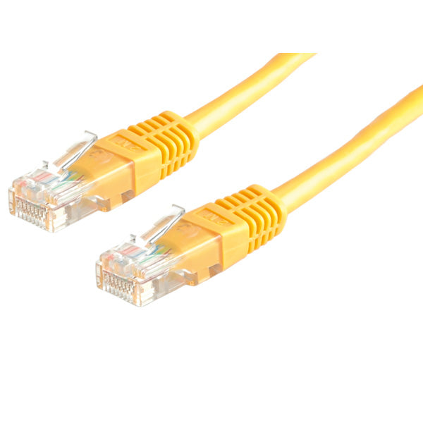 VALUE CAVO UTP PATCHCORD CAT.6/CLASS E, GIALLO, 10M [21.99.1582]
