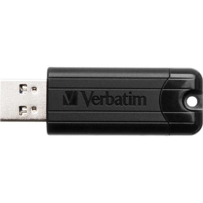 VERBATIM PEN DISK 32GB STORE NGO PINSTRIPE BLACK [049317]