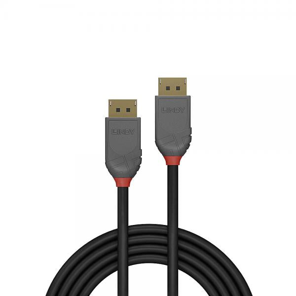 LINDY CAVO DISPLAYPORT 1.4 ANTHRA LINE, 1M [36481]