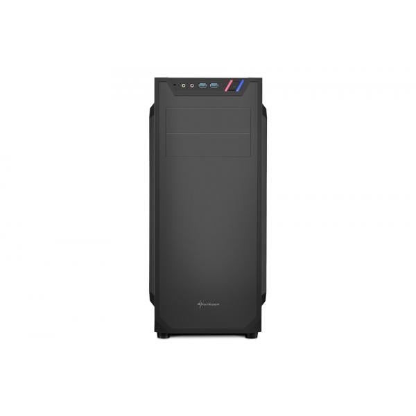 SHARKOON CASE ATX VS7, 7 SLOT, 2XUSB3, 1X120MM FRONT, 1X120MM REAR, BLACK [VS7]