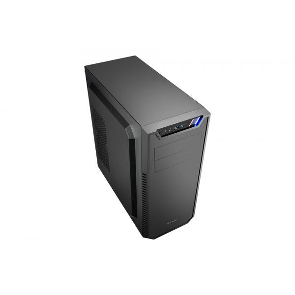 SHARKOON CASE ATX VS7, 7 SLOT, 2XUSB3, 1X120MM FRONT, 1X120MM REAR, BLACK [VS7]