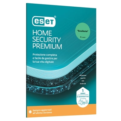 ESET HOME SECURITY PREMIUM 2 UTENTI 1YR [EHSP-N1-A2-BOX]