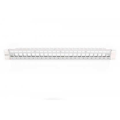 DIGITUS PANNELLO PATCH 19" PER JACK KEYSTONE 1U SCARICO DIGITUS 24 PORTE [DN91410LF]