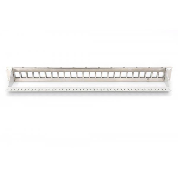 DIGITUS PANNELLO PATCH 19" PER JACK KEYSTONE 1U SCARICO DIGITUS 24 PORTE [DN91410LF]
