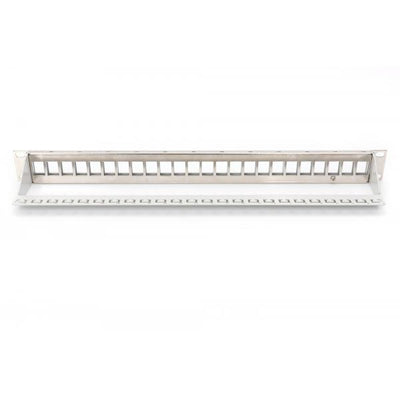 DIGITUS PANNELLO PATCH 19" PER JACK KEYSTONE 1U SCARICO DIGITUS 24 PORTE [DN91410LF]