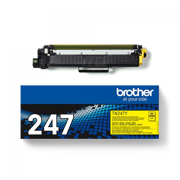 BROTHER TONER GIALLO 2300 PAG PER HLL3210CW / HLL3230CDW / HLL3270CDW / DCPL3550CDW / MFCL3730CDN / MFCL3750CDW / MFCL3770CDW [TN247Y]