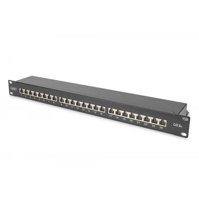 Digitus CAT 6A Patch Panel - shielded - 1U - 24-port [DN-91624S-EA-B]