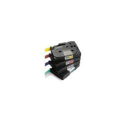 BROTHER NASTRO LAMINATO DA 24MM (8M) NERO/BIANCO [TZE-251]