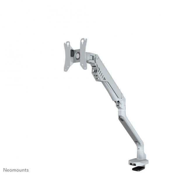 Neomounts Single monitor arm - 10-32 inch - 2-8 kg - gas spring - Topfix - silver [FPMA-D750SILVER]